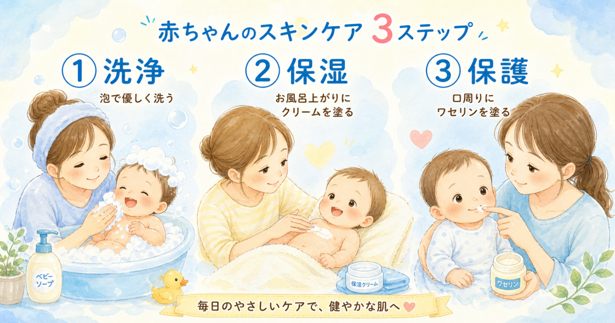 乳児湿疹と食物アレルギーの本当の関係とは?「経皮感作」のメカニズム